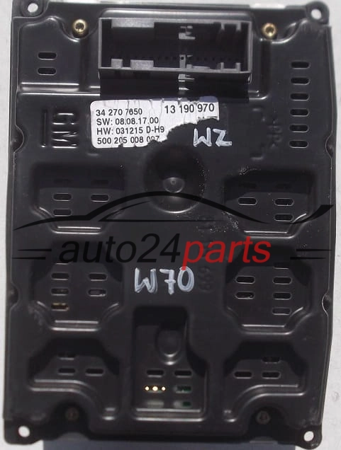 WYŚWIETLACZ RADIA CIEKŁOKRYSTALICZNY OPEL VECTRA C GM 13190970WZ, 342707650