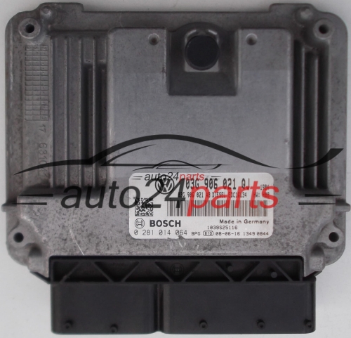 ECU CENTRALITA DE MOTOR VW VOLKSWAGEN GOLF 1.9 TDI 03G906021QJ, 03G906021AB, BOSCH 0281014064