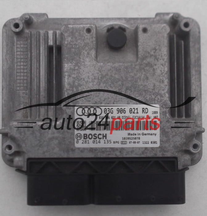 AUDI A3 1.9 TDI 03G906021RD, 03G 906 021 RD BOSCH 0281014135, 0 281 014 135