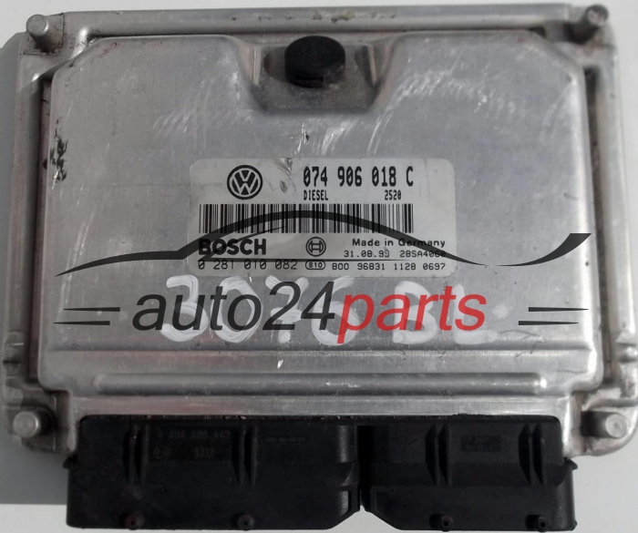 MOTORSTEUERGERÄT ECU STEUERGERÄT VW VOLKSWAGEN T4 2.5 TDI 074906018C