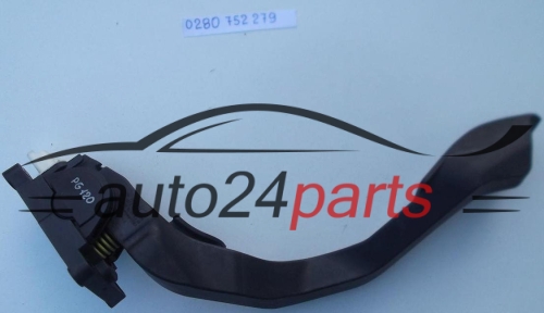 POTENTIOMETRE DE PEDALE DE GAZ D'ACCELERATEUR PEUGEOT 1007 BOSCH 0 280 752 279, 0280752279, 9647135280 