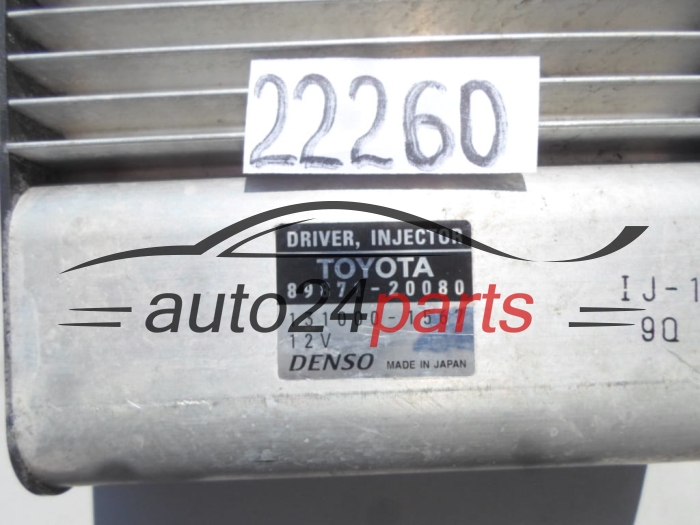 CENTRALITA DE MOTOR TOYOTA AVENSIS RAV-4 2.2 D4D DENSO 131000-1567, 1310001567, 89871-20080, 8987120080