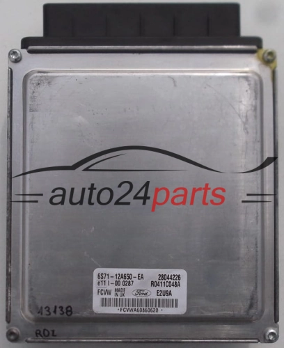 KOMPUTER STEROWNIK SILNIKA FORD MONDEO III 6S71-12A650-EA, 6S7112A650EA, 28044226, R0411C048A - 13138