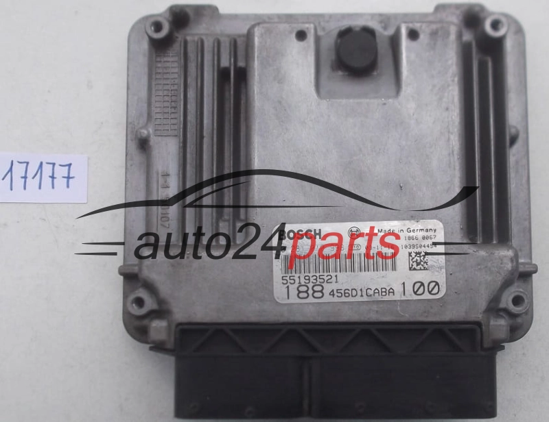 ECU CENTRALITA DE MOTOR FIAT ALFA ROMEO 1.9 JTD BOSCH 0 281 010 998, 0281010998, 55193521, 188 456D1CABA 100, 188456D1CABA100, 1039S04454