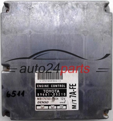 MOTORSTEUERGERÄT ECU STEUERGERÄT TOYOTA AVENSIS 1.8 8966105210