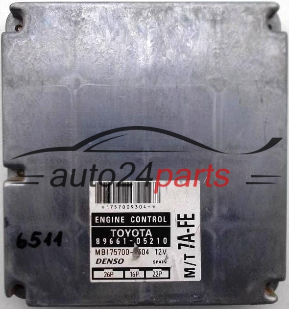 MOTORSTEUERGERÄT ECU STEUERGERÄT TOYOTA AVENSIS 1.8 8966105210