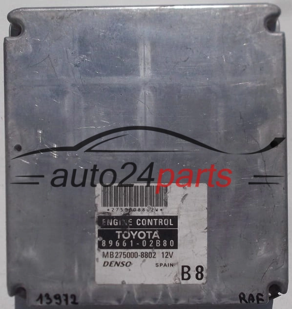 KOMPUTER STEROWNIK SILNIKA TOYOTA COROLLA 8966102B80