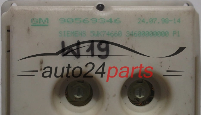 Multifunktions Anzeigeschirm Radio OPEL VECTRA B SIEMENS 5WK74660