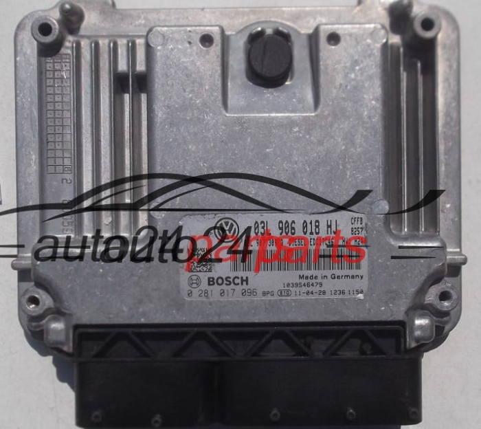 ECU CENTRALITA DE MOTOR VW VOLKSWAGEN SHARAN 2.0 TDI BOSCH 0 281 017 096,  03L 906 018 HJ,  03L 907 309 Q