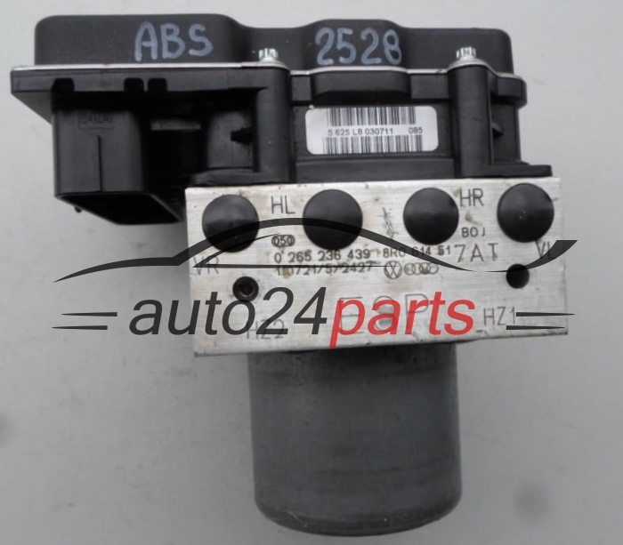ABS PUMPE BLOCK HYDRAULIKPUMPE STEUERGERÄT AUDI Q5 BOSCH 0 265 236 439, 0265236439, 8R0614517AT, 0265951754