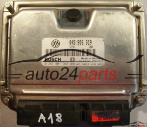 ECU CENTRALITA DE MOTOR VW VOLKSWAGEN POLO 1.4 TDI 045906019, BOSCH 0 281 001 940, 0281001940