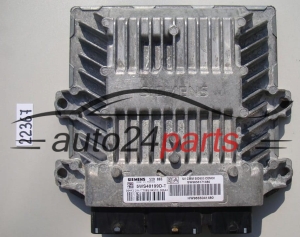 KOMPUTER STEROWNIK SILNIKA CITROEN PEUGEOT 2.0 HDI SIEMENS 5WS40199D-T, 5WS40199DT, SW 9656171480, HW 9655041480, SID803