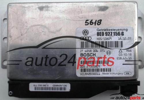 CENTRALITA ECU CAJA DE CAMBIO AUTOMATICO AUDI A4 3.0 V6 BOSCH 0 260 002 779, 0260002779, 8E0 927 156 G, 8E0927156G 