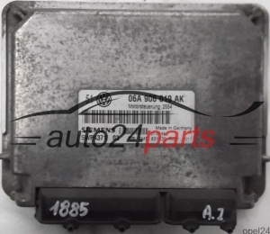CALCULATEUR MOTEUR VOLKSWAGEN GOLF BORA 1.6 AK SIEMENS 5WP4371 03, 5WP437103, 06A 906 019 AK, 06A906019AK