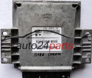 KOMPUTER STEROWNIK SILNIKA PEUGEOT 206 1.1 9645243180 IAW48P270, IAW48P2.70, IAW 48P2.70, HW 9642423780, 16447034, 16447.034, SW 9642597680, 16449054, 16449.054 - 