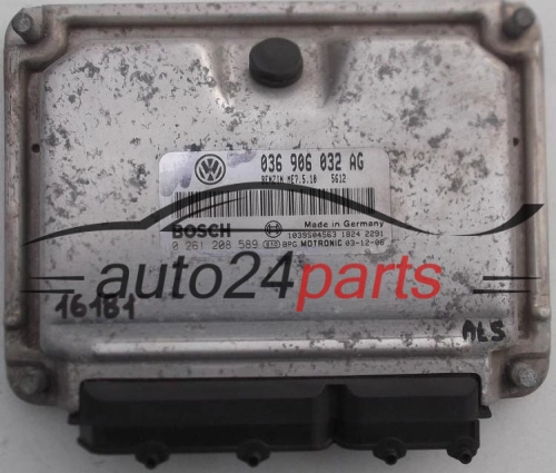 KOMPUTER STEROWNIK SILNIKA VW VOLKSWAGEN GOLF 1.4 BLA 036906032AG