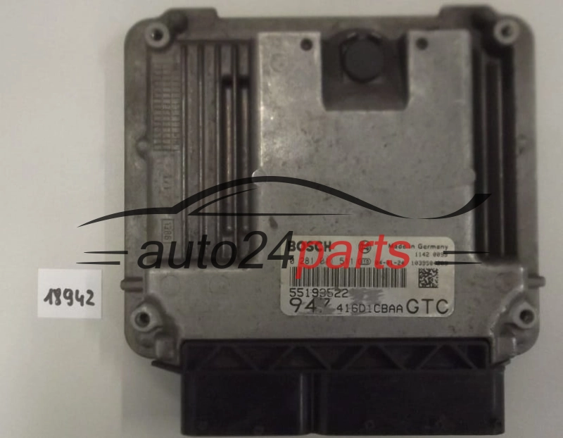 KOMPUTER STEROWNIK SILNIKA ALFA ROMEO 1.9 JTD BOSCH  0281011511  55193522