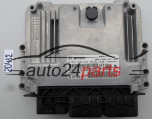 KOMPUTER STEROWNIK SILNIKA CITROEN PEUGEOT 1.6 HDI BOSCH 0 281 030 546, 0281030546, 98 078 859 80, 9807885980, 9666729580, EDC17C10 -  