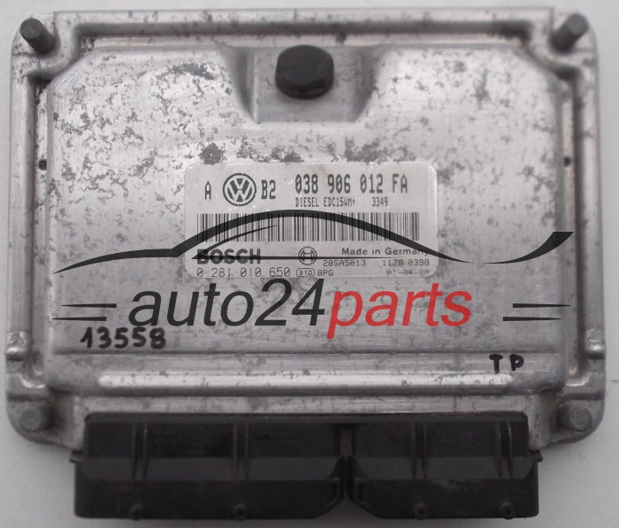 Sterownik silnika VW VOLKSWAGEN GOLF 1.9 TDI BOSCH 0281010650 038906012FA -