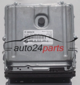 CALCULATEUR MOTEUR BMW E90 2.0 D BOSCH 0 281 017 446, 0281017446, DME 8 512 291, 8512291 