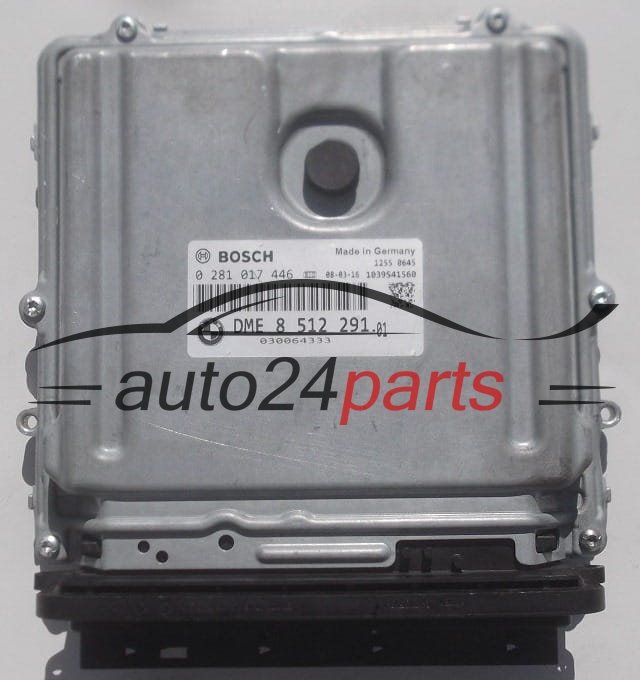 CALCULATEUR MOTEUR BMW E90 2.0 D BOSCH 0 281 017 446,  DME 8 512 291
