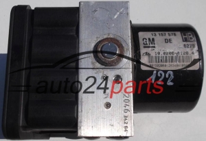ABS POMPA I STEROWNIK OPEL ASTRA H ZAFIRA B GM 13 157 578, 13157578, ATE 10.0206-0128.4, 10020601284, 10.0960-0518.3, 10096005183 - 122, 1397