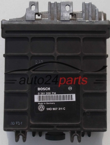 KOMPUTER STEROWNIK SILNIKA VW VOLKSWAGEN GOLF VENTO PASSAT 1.8 BOSCH 0 261 200 714, 0261200714, 1H0 907 311 C, 1H0907311C