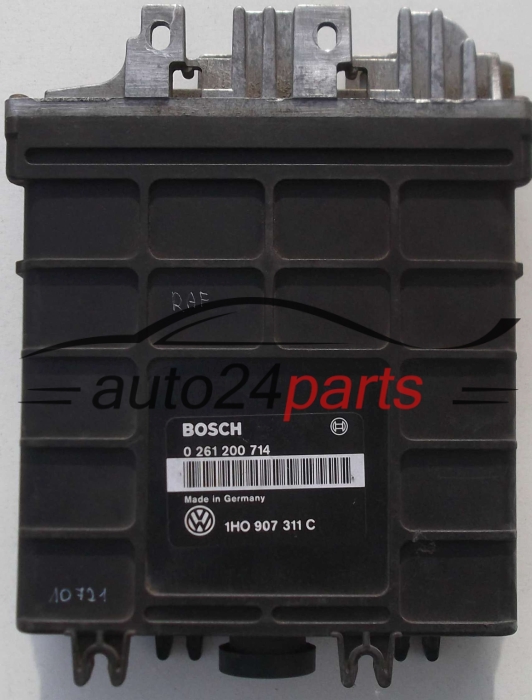 KOMPUTER STEROWNIK SILNIKA VW VOLKSWAGEN GOLF VENTO PASSAT 1.8 BOSCH 0 261 200 714, 0261200714, 1H0 907 311 C, 1H0907311C