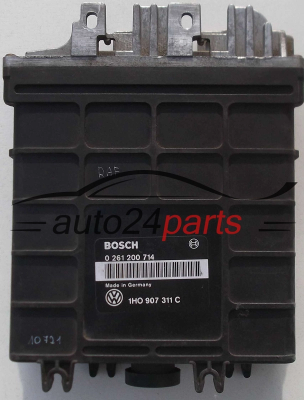KOMPUTER STEROWNIK SILNIKA VW VOLKSWAGEN GOLF VENTO PASSAT 1.8 BOSCH 0 261 200 714, 0261200714, 1H0 907 311 C, 1H0907311C