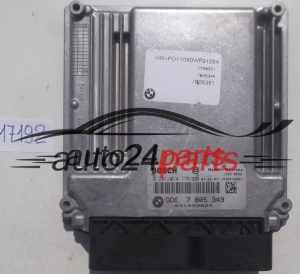MOTORSTEUERGERÄT ECU STEUERGERÄT BMW X3 E83 2.0 D BOSCH 0 281 014 176, 0281014176, DDE 7 805 349, DDE7805349, 7805349