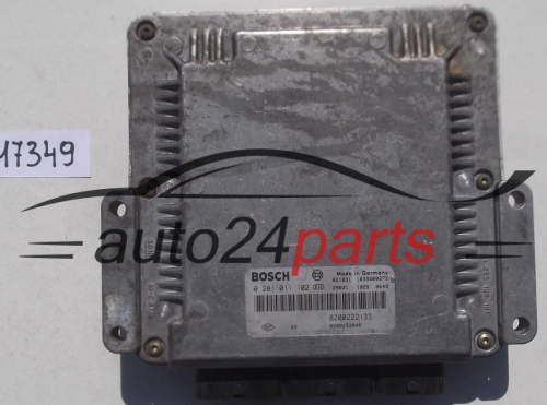KOMPUTER STEROWNIK SILNIKA RENAULT LAGUNA 1.9 DCI BOSCH 0281011102