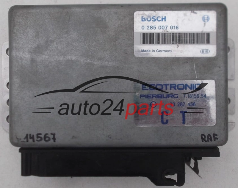 BOSCH 0 285 007 016, 0285007016, PIERBURG 7.18159.54, 71815954, 90 287 456, 90287456