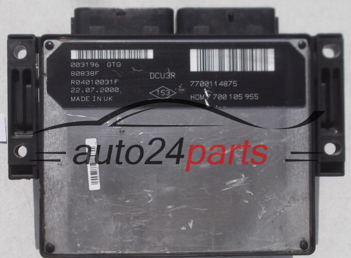 ECU CENTRALITA DE MOTOR RENAULT CLIO 1.9 D R04010031F