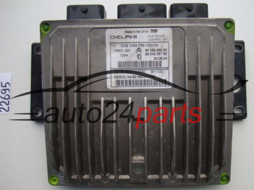 CENTRALITA DE MOTOR CITROEN R0411C023C, 9648966680, 9654305780