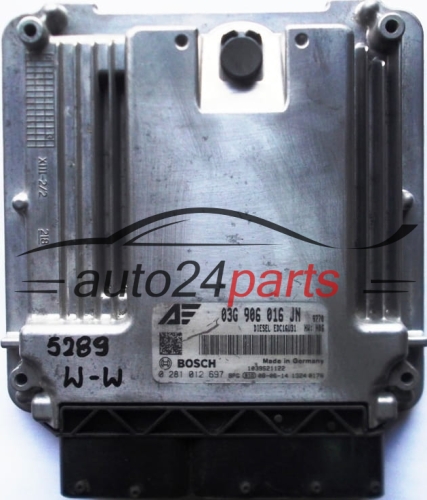 ECU CENTRALITA DE MOTOR SEAT ALHAMBRA 2.0 TDI BOSCH 0281012697