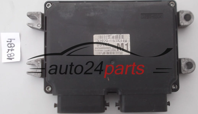 KOMPUTER STEROWNIK SILNIKA SUZUKI SPLASH 1.2 MITSUBISHI E6T90072H4ZE, 33920-51K1, 3392051K1, M1