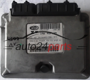 ECU CENTRALITA DE MOTOR FIAT MAREA IAW4GF3M, IAW4GF.3M, IAW 4GF.3M/HW403/2001-AFA, 60665604 6160051500, 61600.515.00