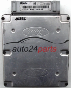 KOMPUTER STEROWNIK SILNIKA FORD ESCORT, 91AB-12A650-GB, 91AB12A650GB, 1AGB - 