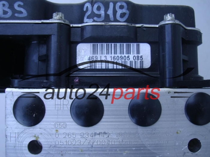 ABS PUMPE BLOCK HYDRAULIKPUMPE STEUERGERÄT PORSCHE CAYMAN BOXSTER BOSCH 0 265 234 142, 0265234142, 987.355.755.05, 98735575505, 0265950369