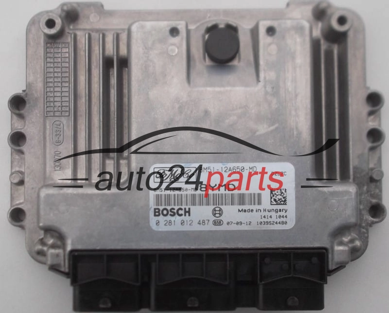 Calculateur Moteur FORD FOCUS 1.6 TDCI BOSCH 0 281 012 487, FoMoCo 8M51-12A650-MD