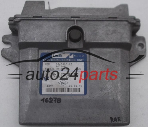 ECU CENTRALITA DE MOTOR RENAULT CLIO KANGOO 1.9 D LUCAS R04080010E