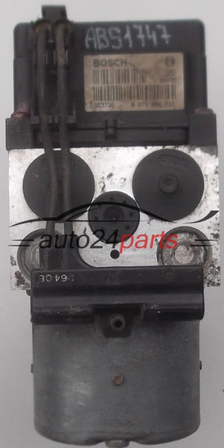 ABS PUMPE BLOCK HYDRAULIKPUMPE STEUERGERAT  OPEL VECTRA B BOSCH 0 265 220 457,  90 576 559, 0 273 004 231