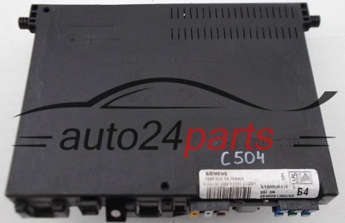 CENTRALITA DE CONFORT BSI PEUGEOT 406 2.0 HDI SIEMENS S110950410 C, S110950410C, 9640091380
