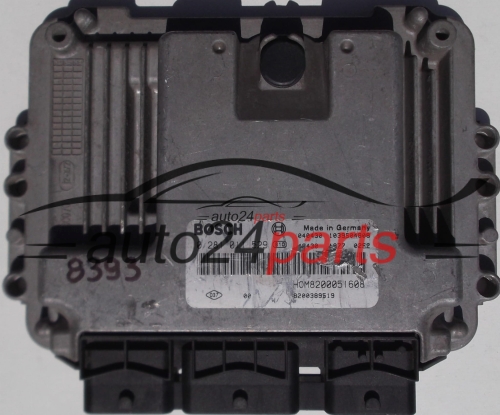 ECU CENTRALITA DE MOTOR RENAULT TRAFIC OPEL VIVARO NISSAN PRIMASTAR 1.9 DCI BOSCH 0 281 011 529, 0281011529, HOM 8200051608, 8200389519, 1039S04808