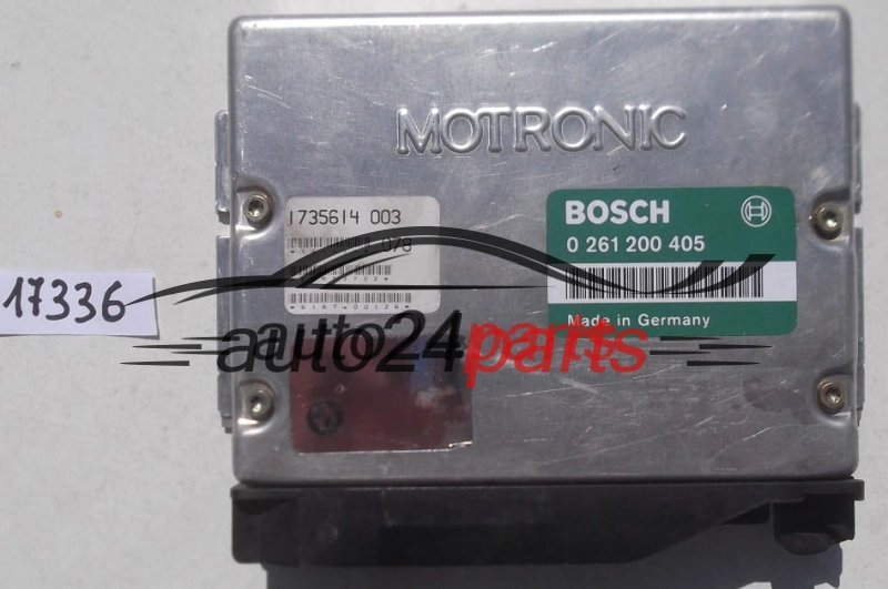 ECU CENTRALITA DE MOTOR BMW E34 E36 325i 525i BOSCH 0 261 200 405, 0261200405, MOTRONIC 1735614 003, 1735614003