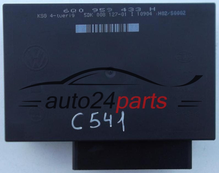 CENTRALKA MODUL STEROWNIK KOMFORTU VOLKSWAGEN SEAT SKODA HELLA 5DK 008 127-01