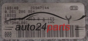 KOMPUTER STEROWNIK SILNIKA LANCIA YPSILON 1.2 BOSCH 0 261 206 984