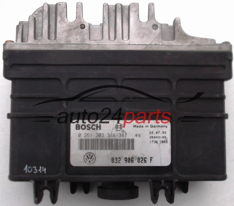 Sterownik silnika SEAT CORDOBA IBIZA 1.6 BOSCH 0261203346/347 032906026F 26SA3196 - 6898 6899 6900 9396 10309 10314