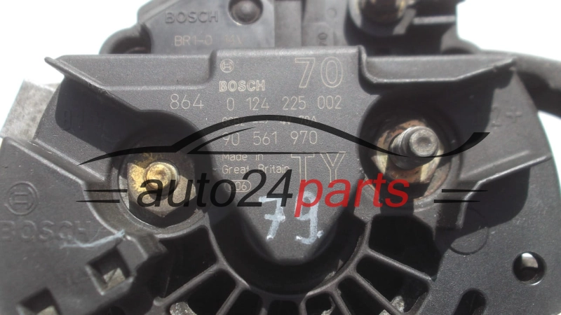 ALTERNATOR 1.6 1.8 OPEL ASTRA ZAFIRA BOSCH 0124225002 90561970 TY, 70A 
