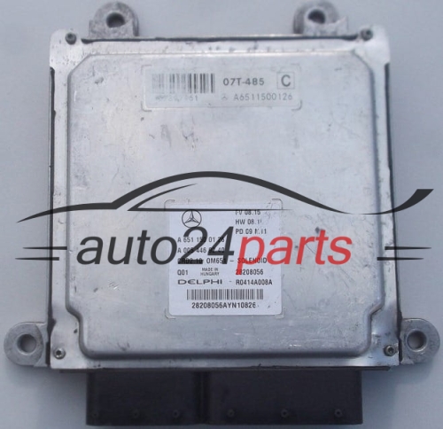 MOTORSTEUERGERÄT ECU STEUERGERAT MERCEDES W204 DELPHI  28208056, A 651 150 01 26